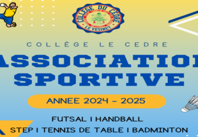 Inscription AS collège Le cèdre 2024-2025