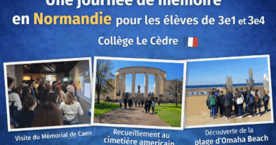Une journée de mémoire en Normandie pour les élèves de 3e1 et 3e4
